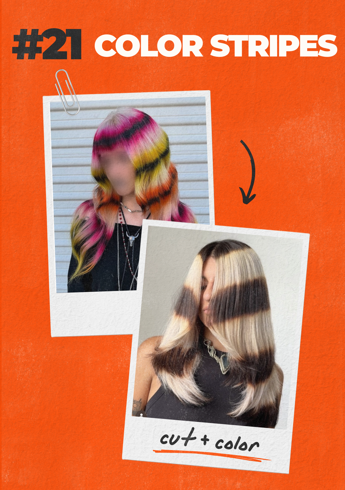 Color Stripes Wannado Hair-Inspo